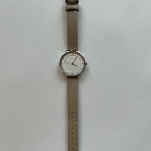 Skagen Silver and Tan Watch